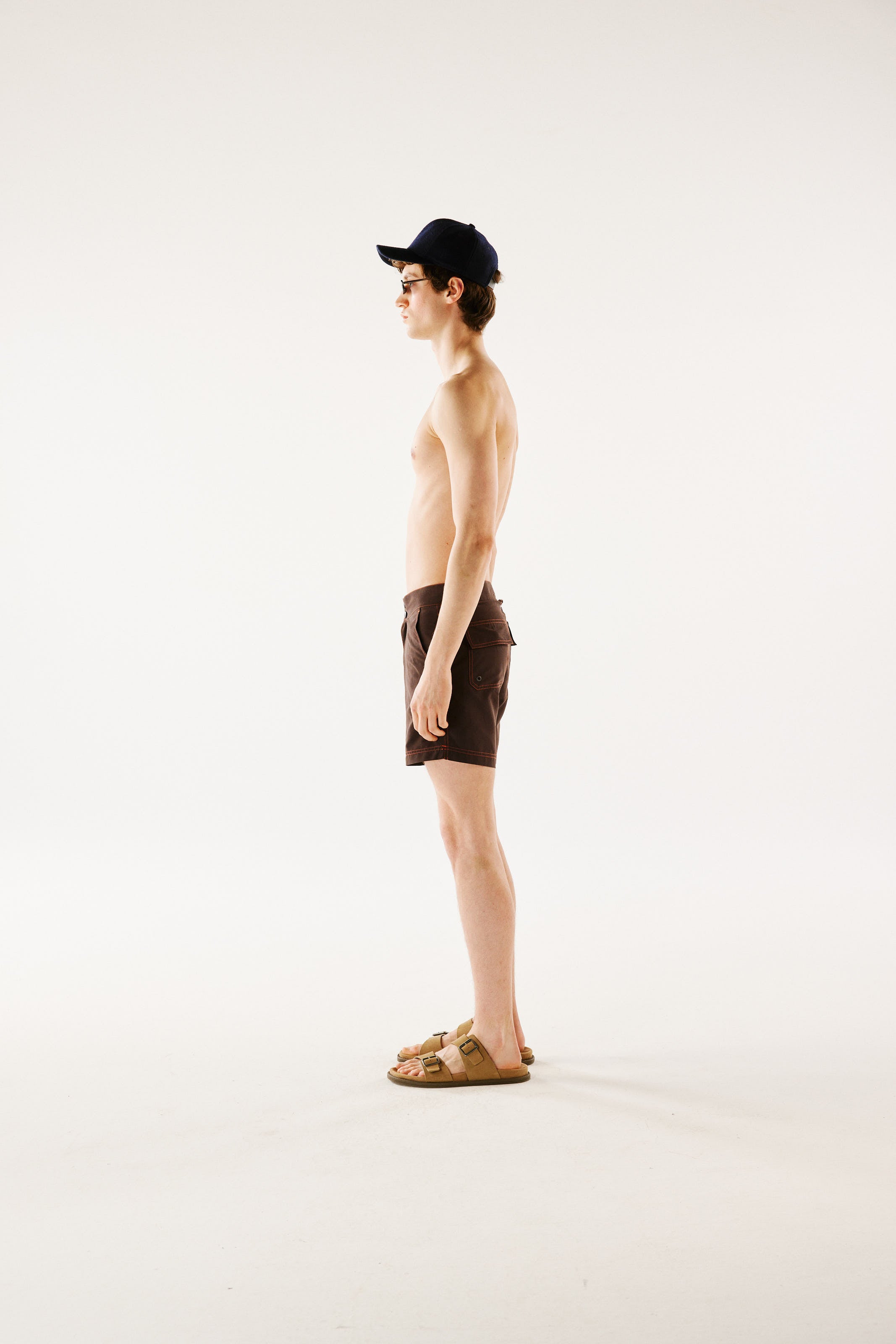 BORA - Slim-fit short-length swim shorts