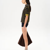 SOU - Form-fitting knit mini shorts