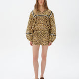 UNEAS - Polka-dot printed mini shorts