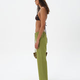 LUNCERNIE - Low-rise wide-leg drawstring pants