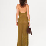 ESSENS - Halterneck knit dress