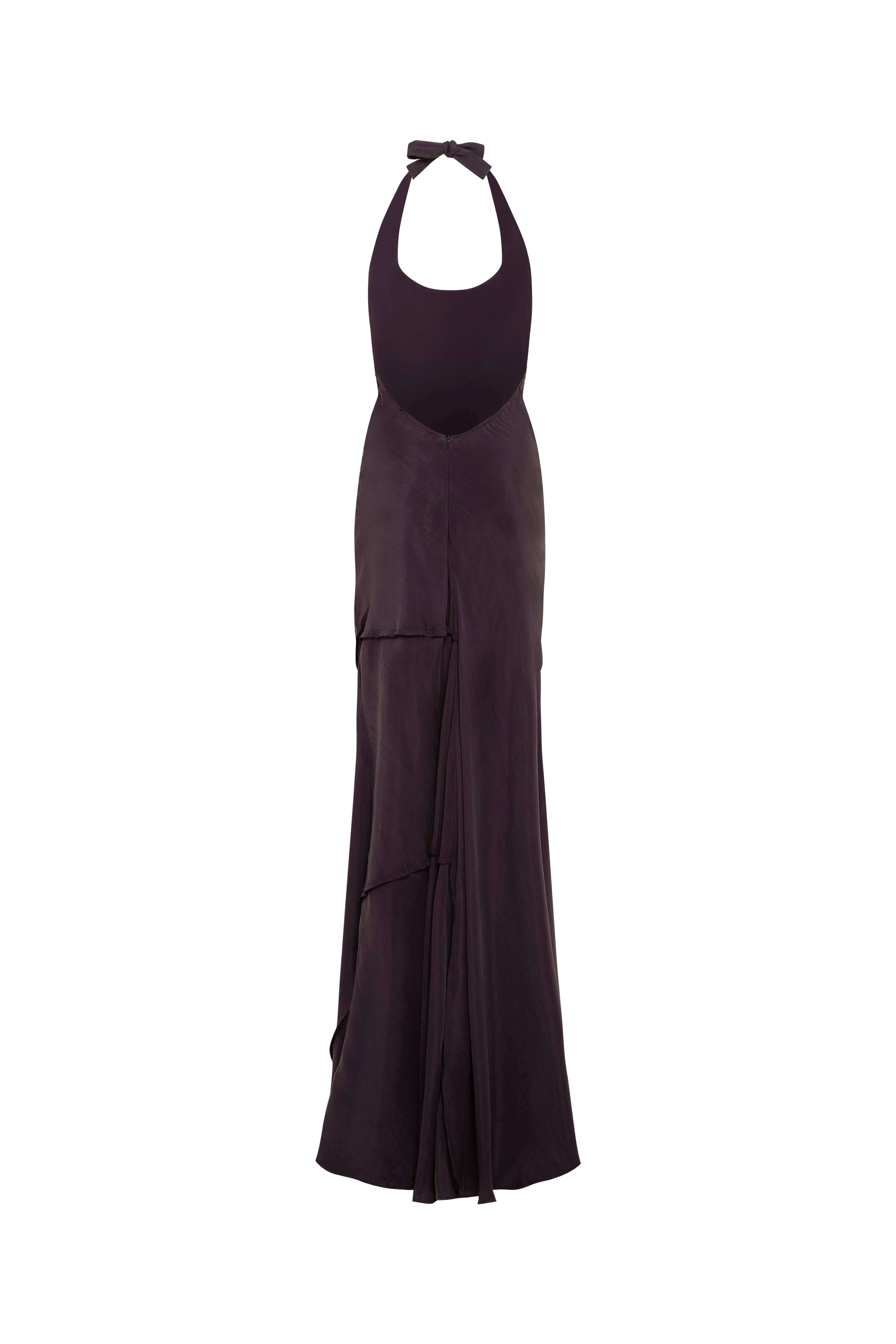 WELISE - Halterneck panelled maxi dress