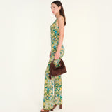 FLO - Floral printed flare-leg pants