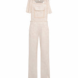 JUNO - Textured overall jumpsuit