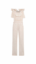 JUNO - Textured overall jumpsuit