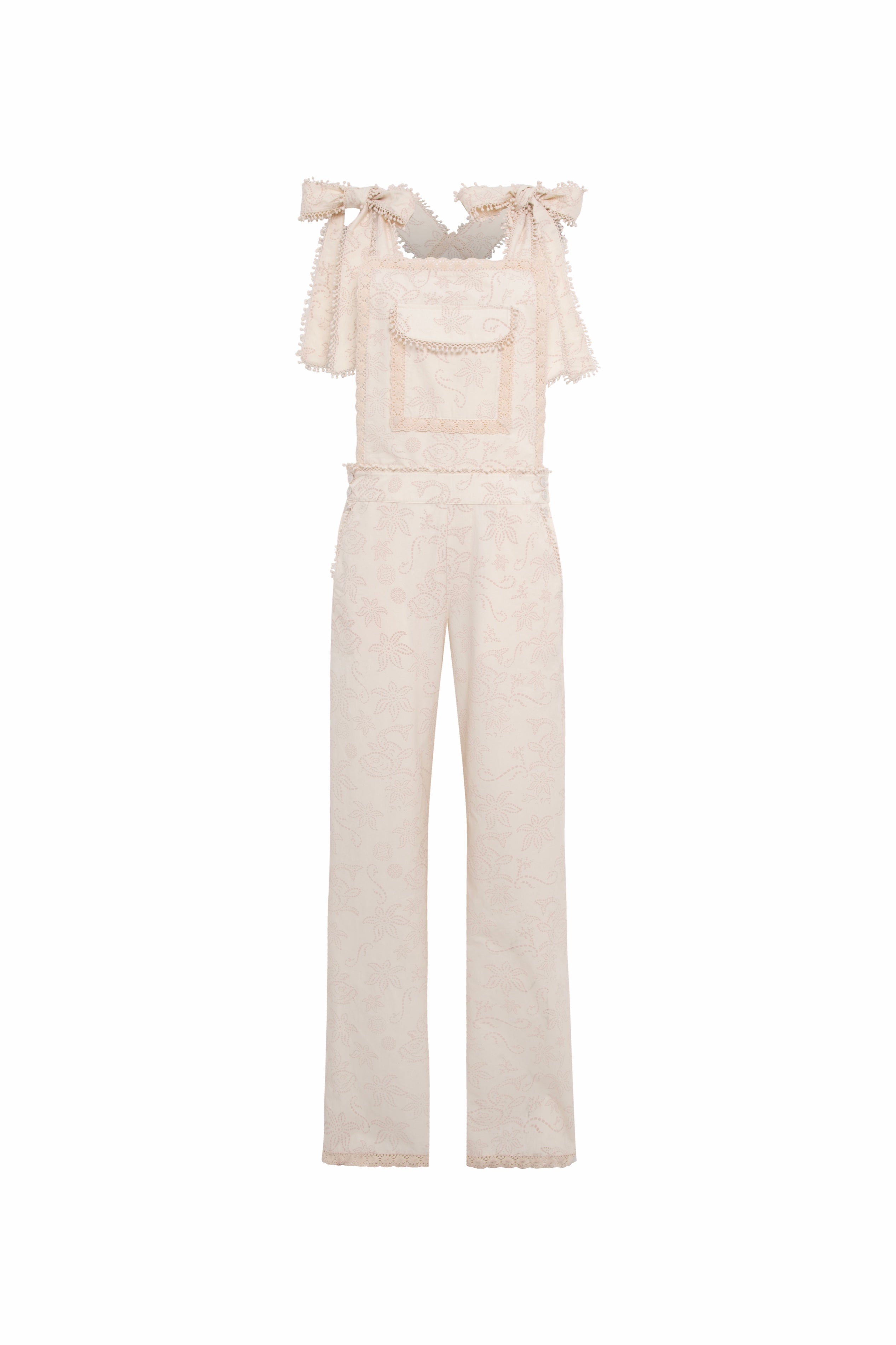 JUNO - Textured overall jumpsuit