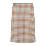 COLETTE - Check chiffon midi skirt