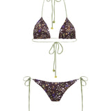 ROM - Tie-detailed low-rise bikini briefs