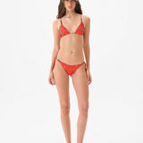 VICKY - Tie-detailed low-rise bikini briefs