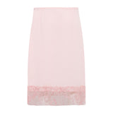 ZOLE - Lace detailed skirt with slit