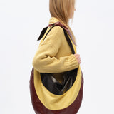 SHRIMP - Oversized leather hobo bag