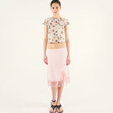 ZOLE - Lace detailed skirt with slit