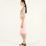 ZOLE - Lace detailed skirt with slit