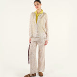 ERAS - Floral printed button-down shirt