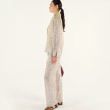 ERAS - Floral printed button-down shirt