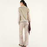 ERAS - Floral printed button-down shirt