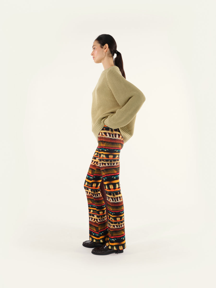 FLO - Printed flare-leg pants