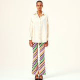 SENIA - Gold studded shirt