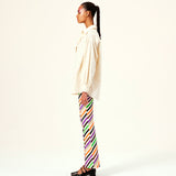 SENIA - Gold studded shirt