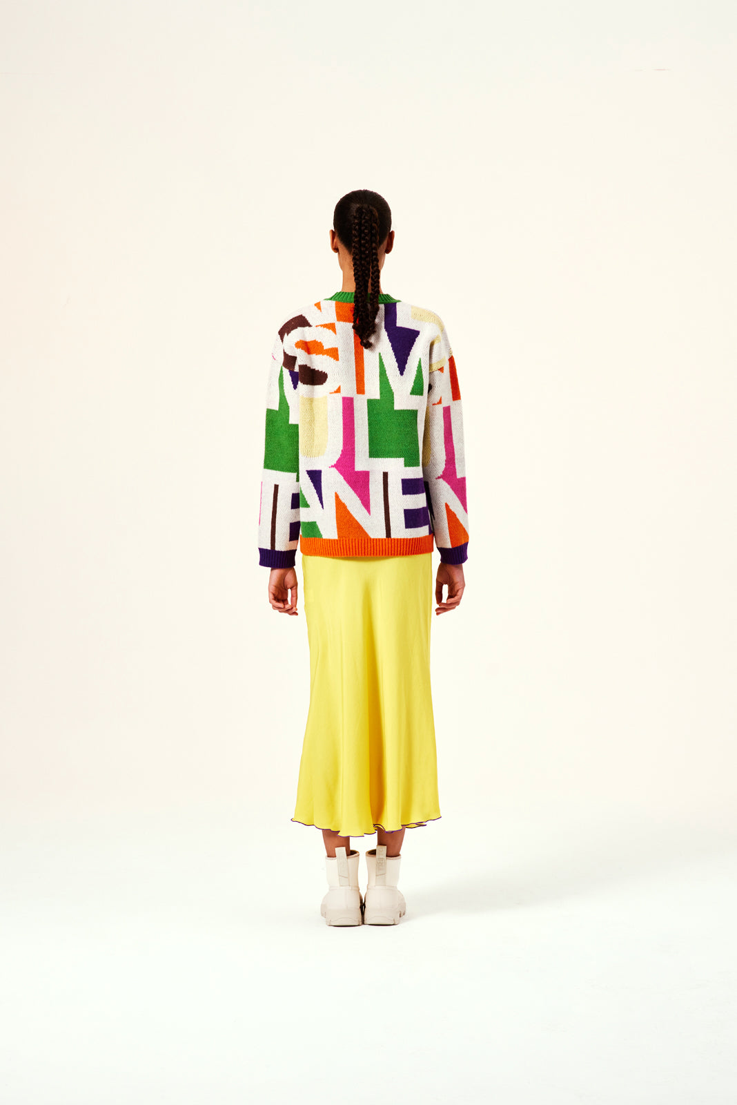 STORM - Oversized simultane knit sweater