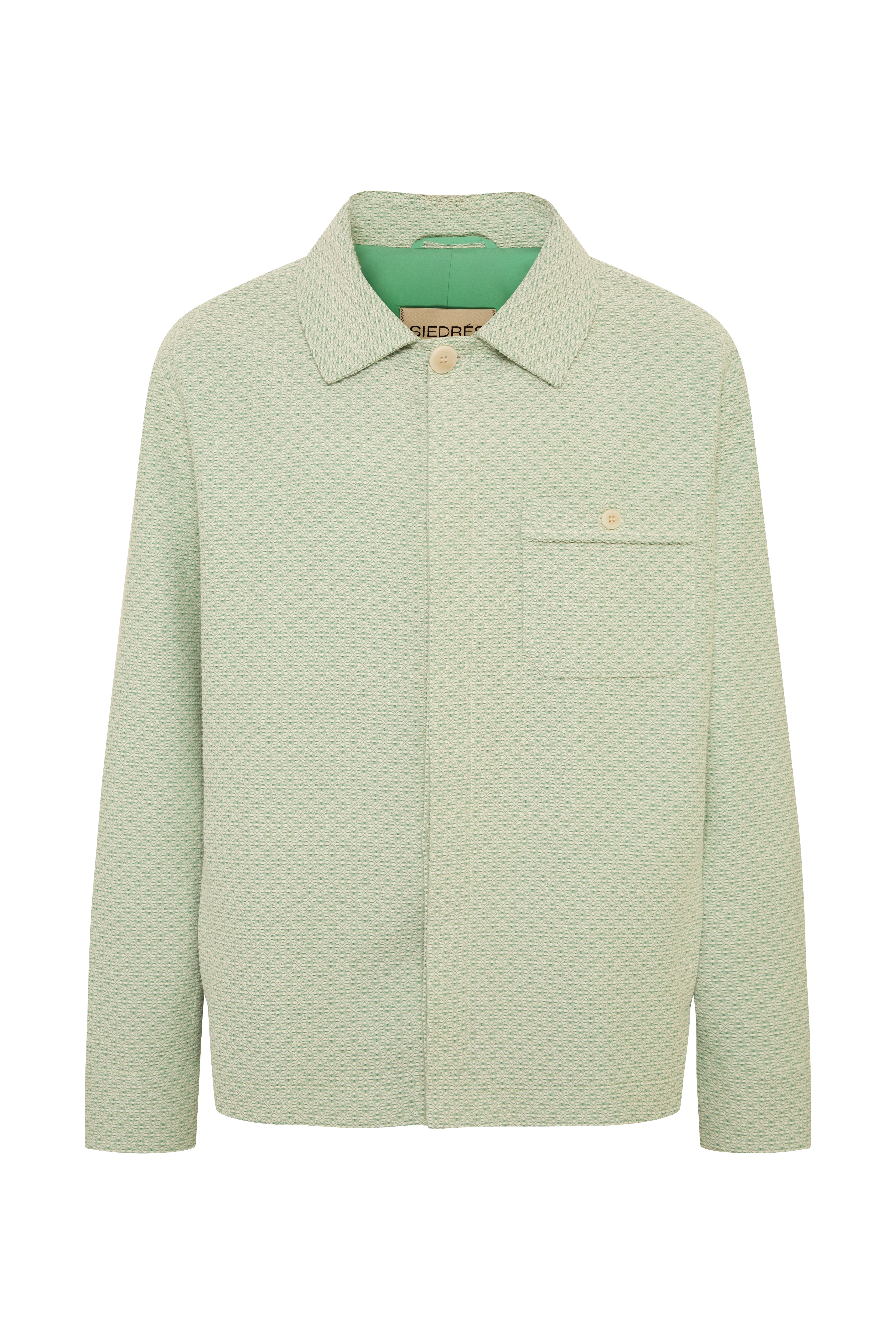 DREW - Loose-fit logo applique detailed jacket