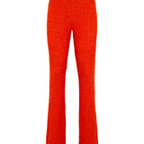 FENY - Textured low-rise pants