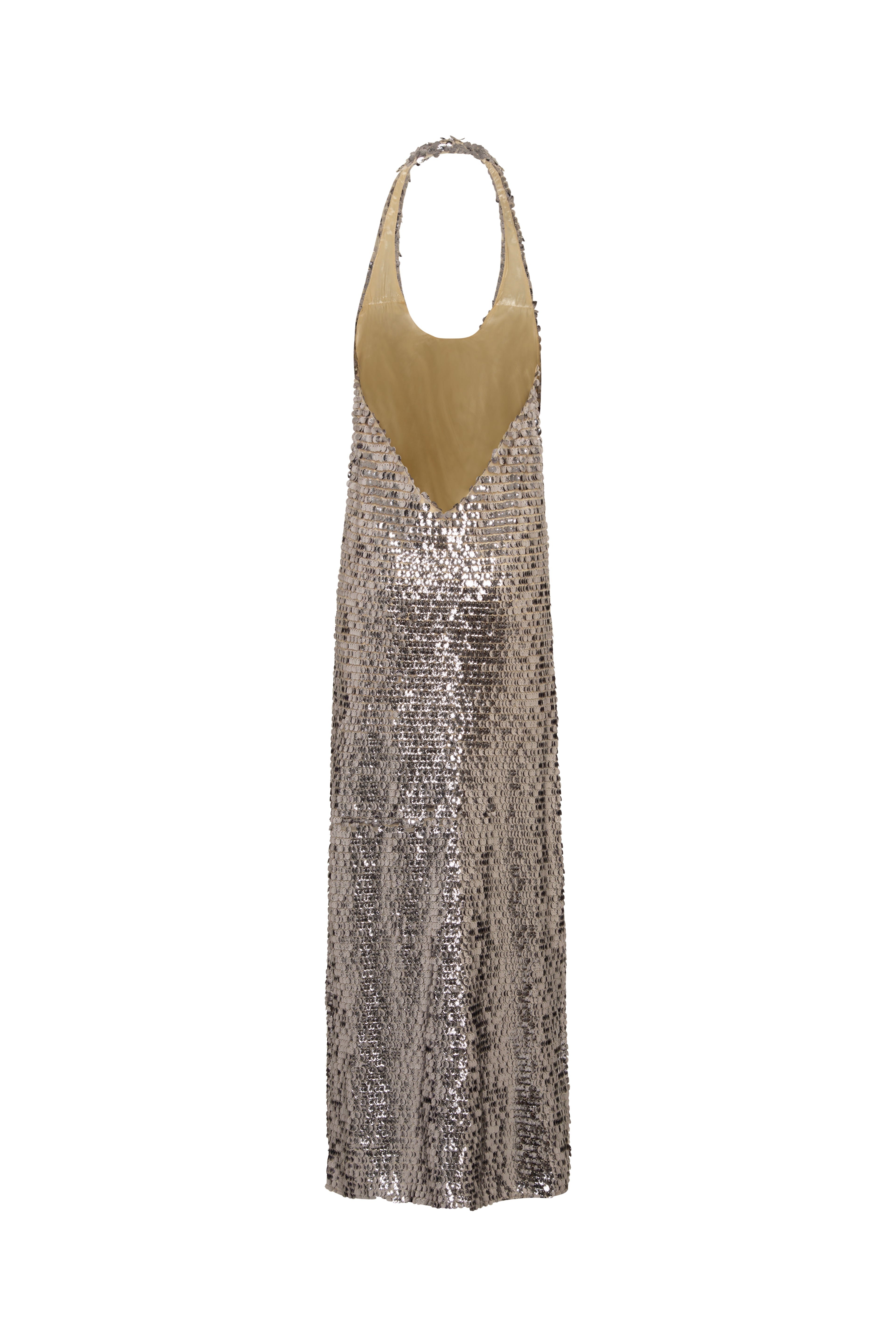 HELY - Sequined halterneck midi dress