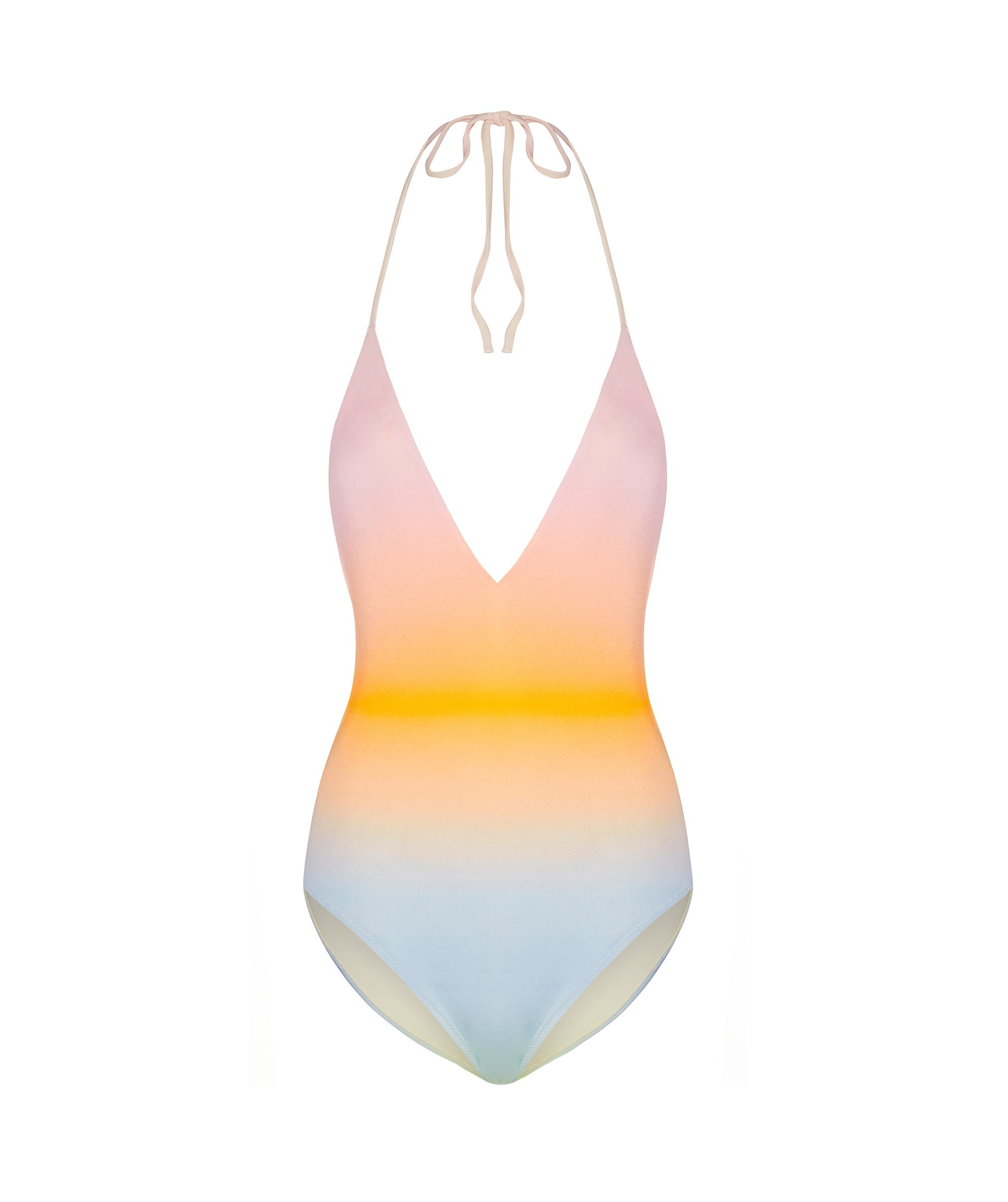 JAMI - Rainbow v-neck swimsuit