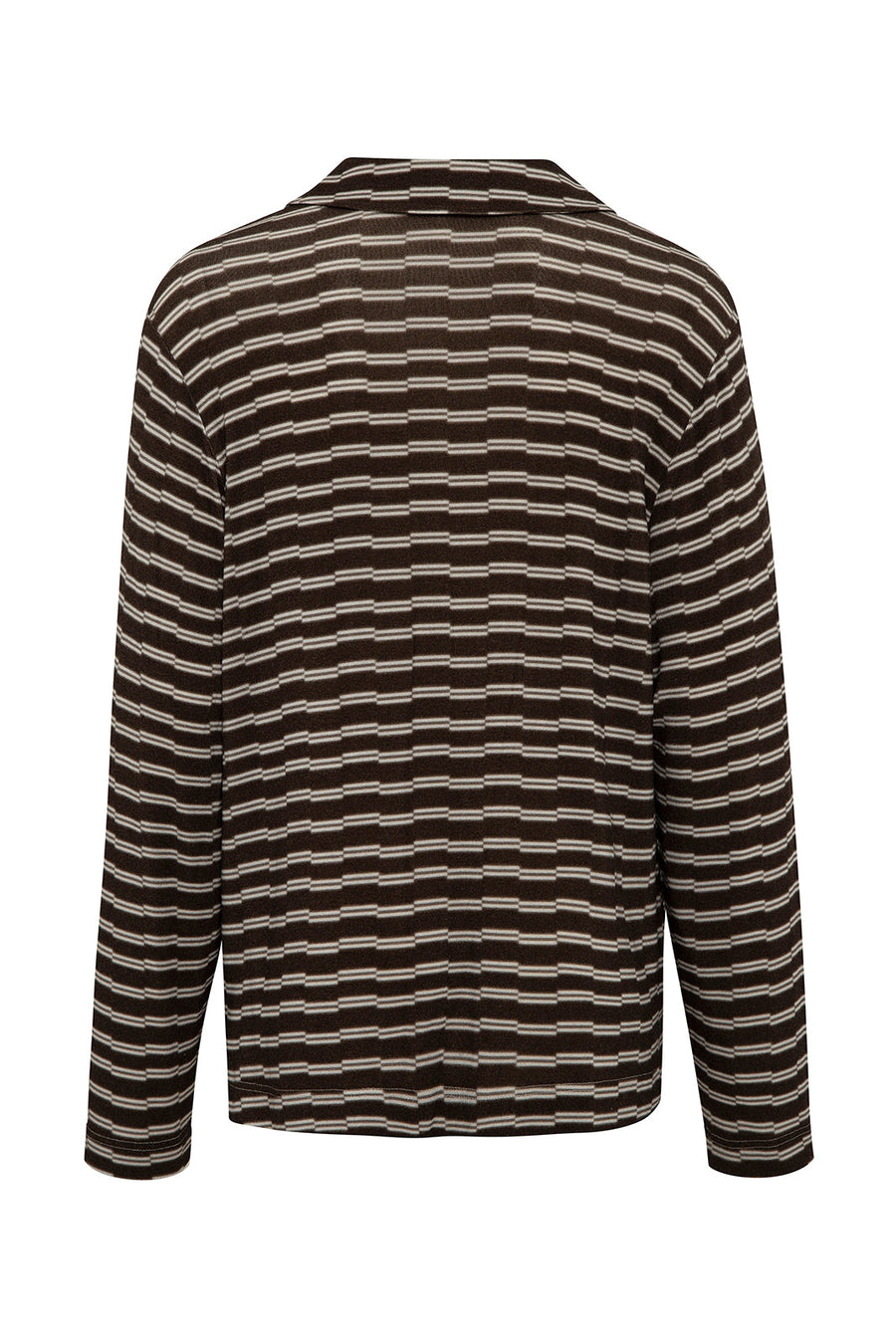 LUKAS - Long sleeve knit polo shirt