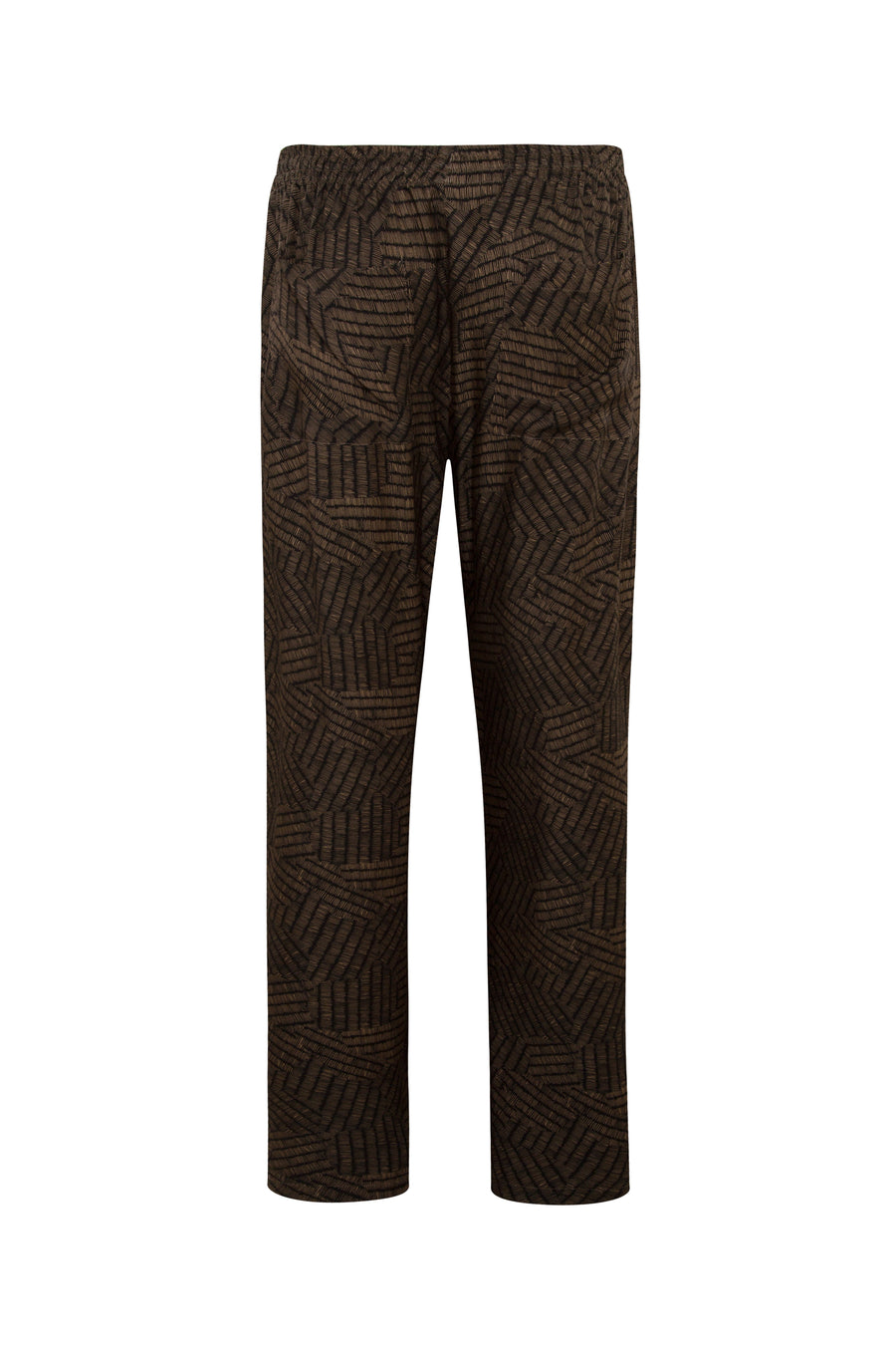 MASON - Straight-leg printed drawstring pants