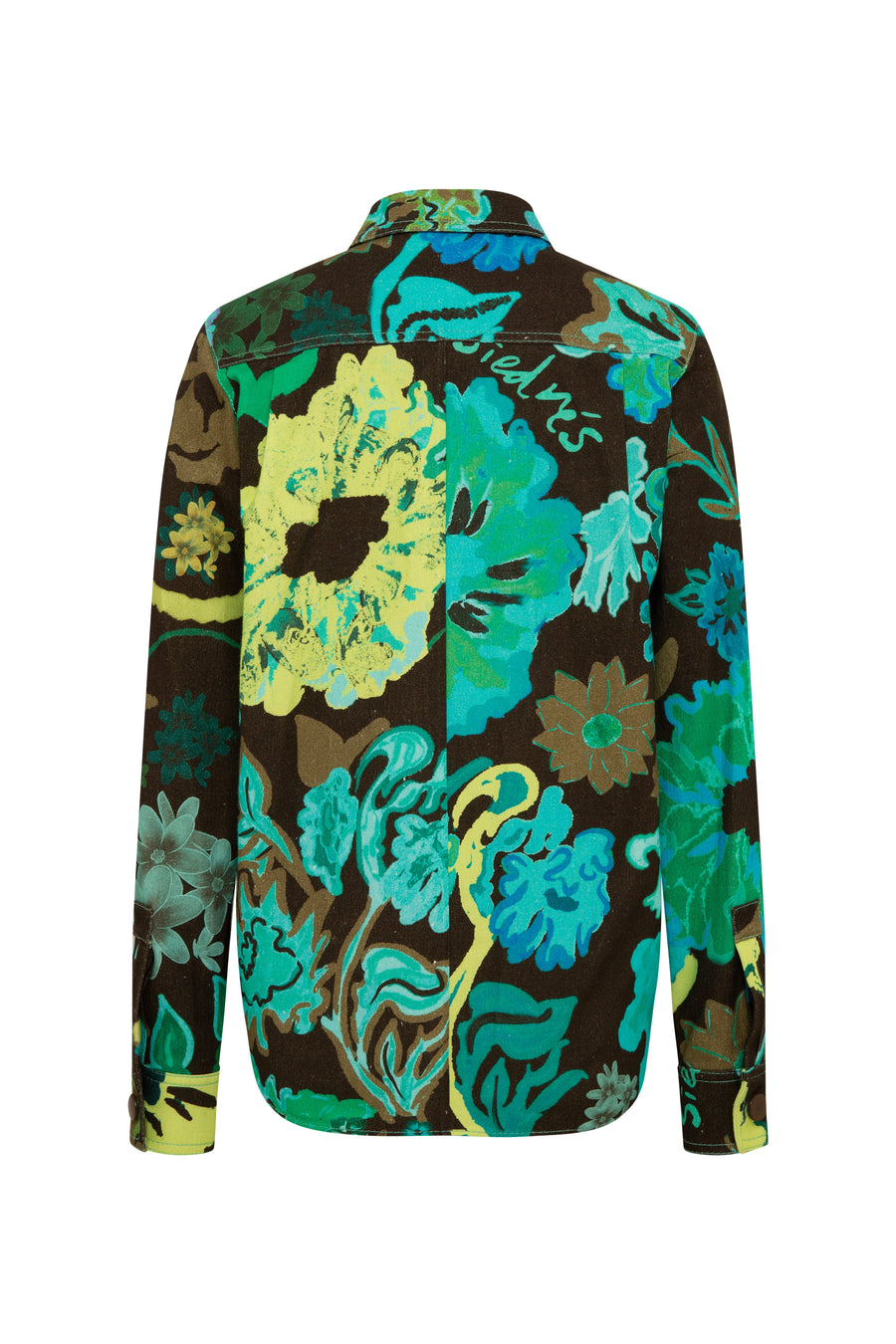 MICLA - Floral printed linen-blend overshirt