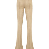 MULT - Logo-appliqué front-slit knit pants