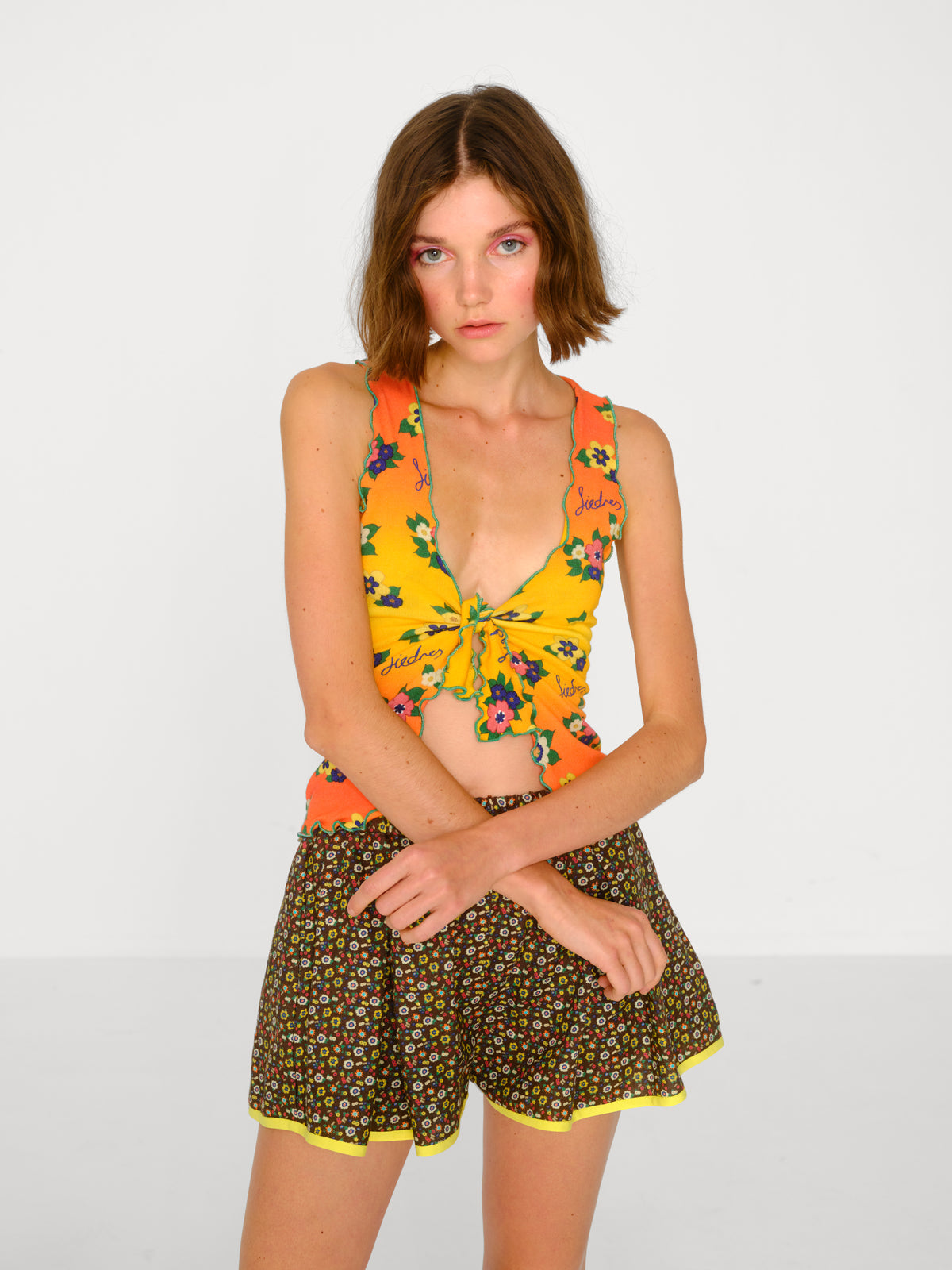 ZOLA - Wide leg mini shorts