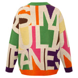 STORM - Oversized simultane knit sweater