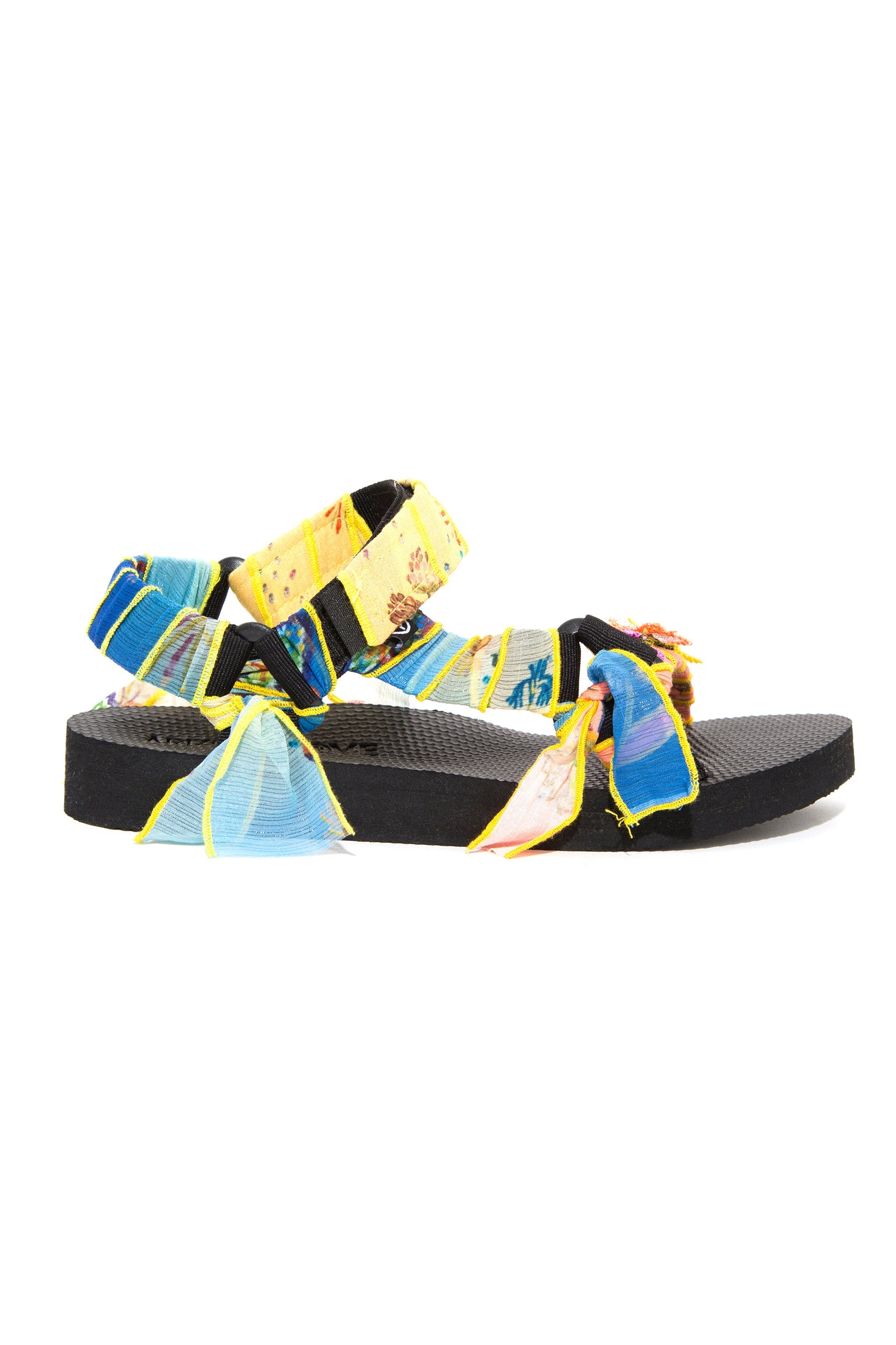 ALICE - Trekky flower - embellished chiffon trimmed sandals