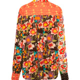 SUZY - Printed patchwork shirt