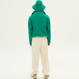 TYRON - Wide leg pleated trousers