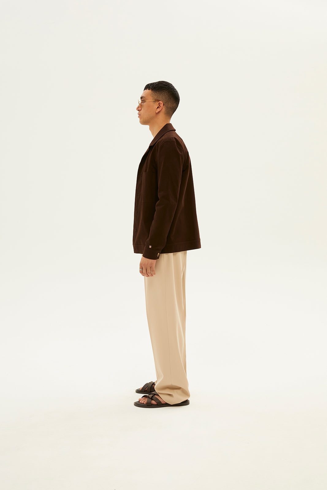 ZEPH - Relaxed wide leg trousers