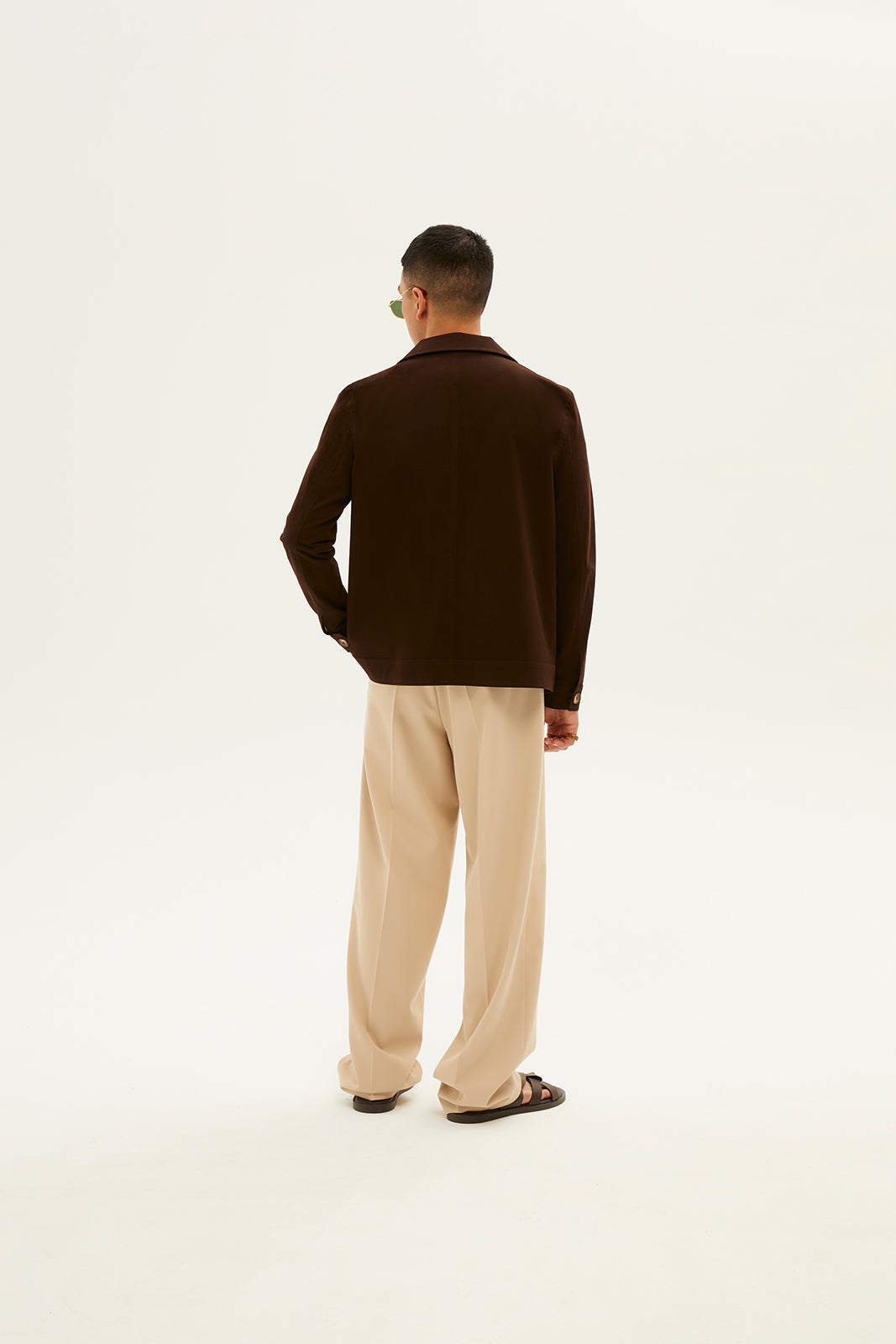 ZEPH - Relaxed wide leg trousers