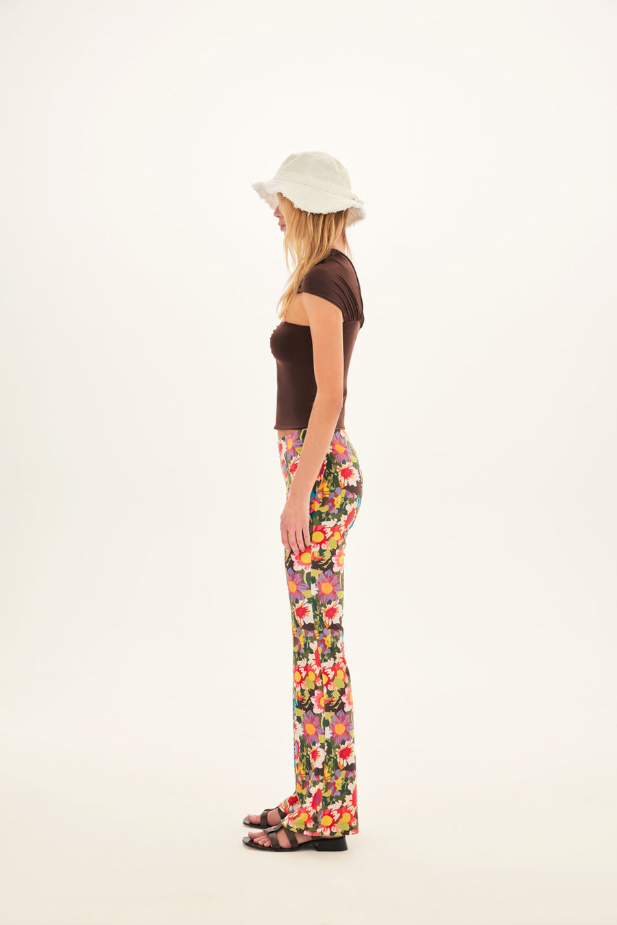 FLO - Floral velvet pants
