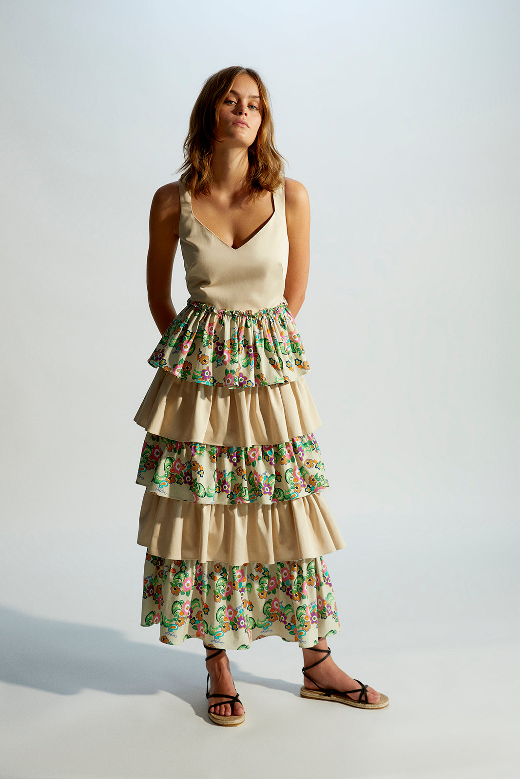 CALA - Ruffled maxi dress