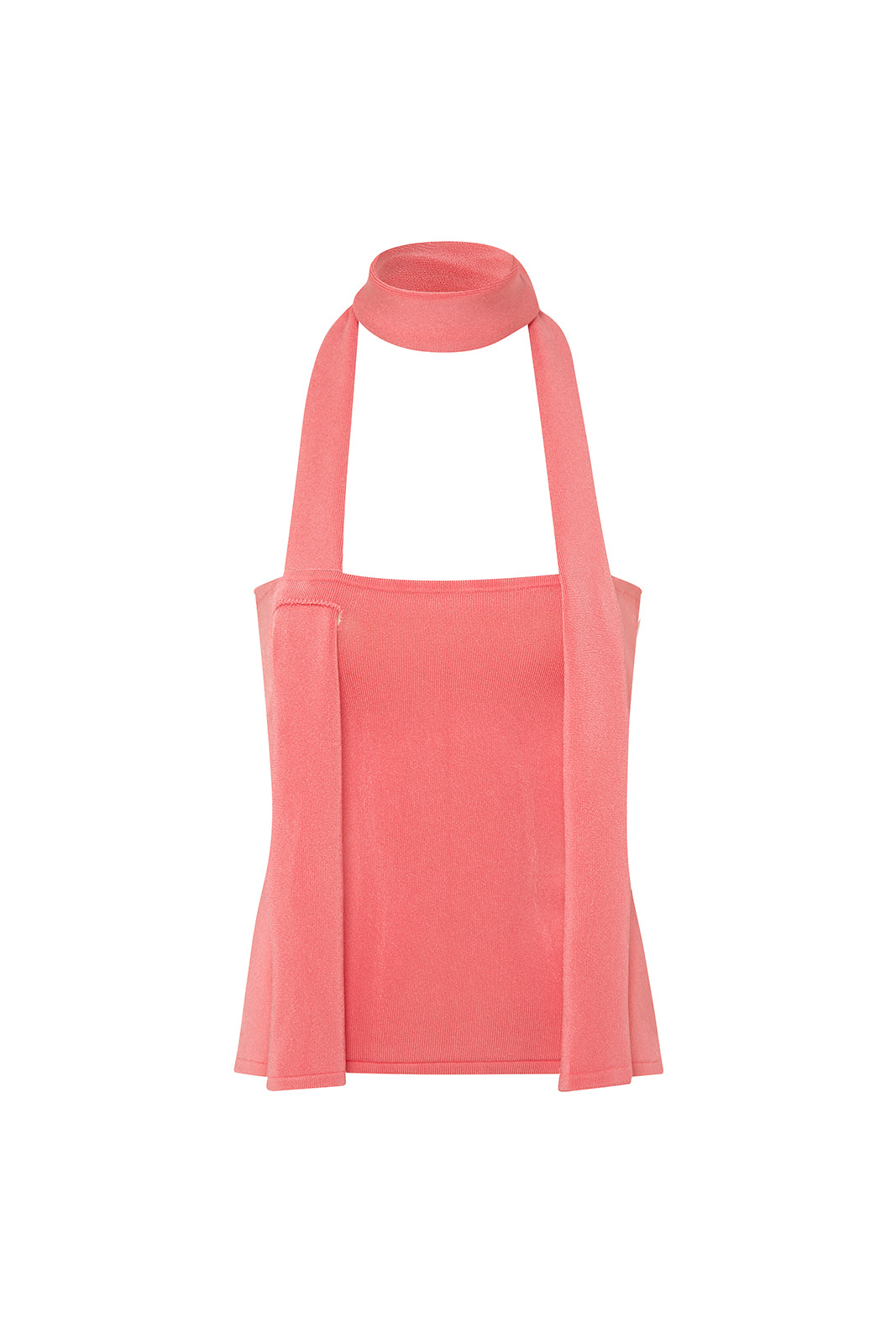 TIO -  Strapless top with scarf