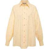 SENIA - Gold studded shirt