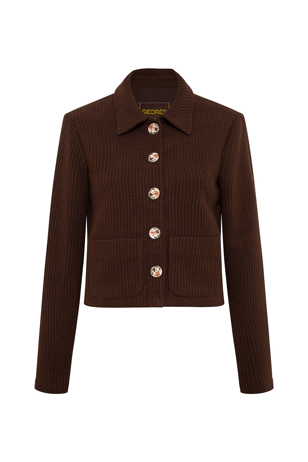 YUNA - Cropped knit jacket