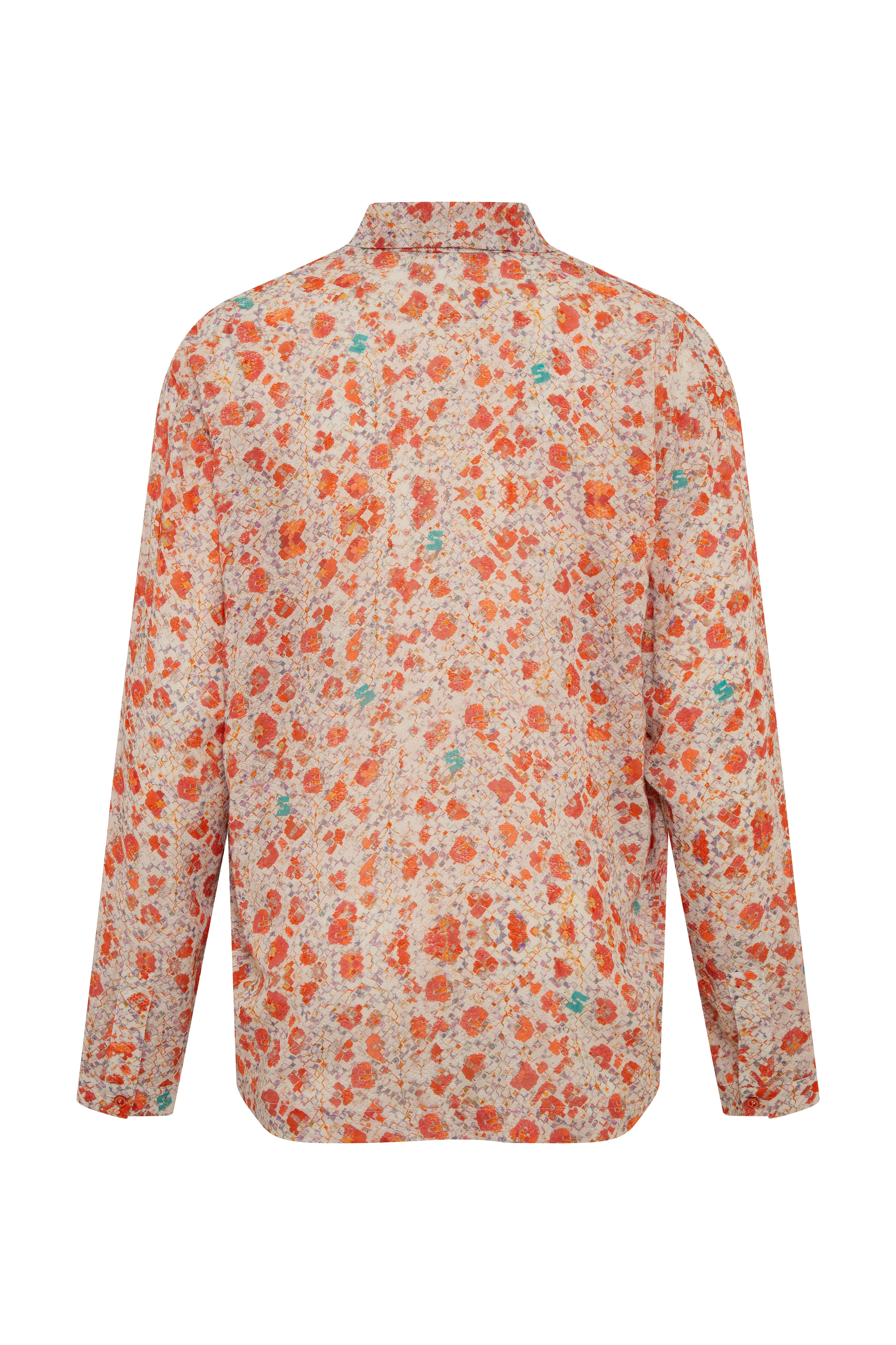 YUNNA - Long sleeve shirt with scarf collar