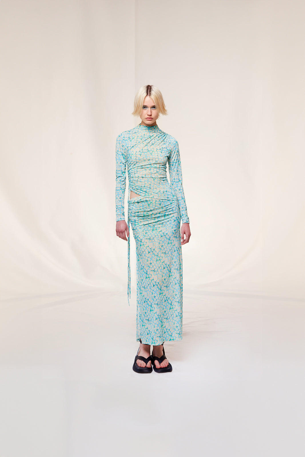 ARNI - Cut-out detailed asymmetric dress